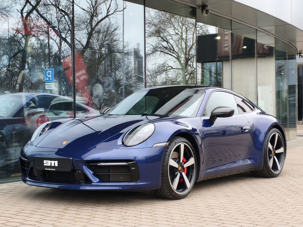 Автомобиль Porsche 911 VIII поколение (992) Carrera 4S 3.0 AMT 4WD (450 л.с.) Carrera 4S Синий 2021 с пробегом 16 175 км