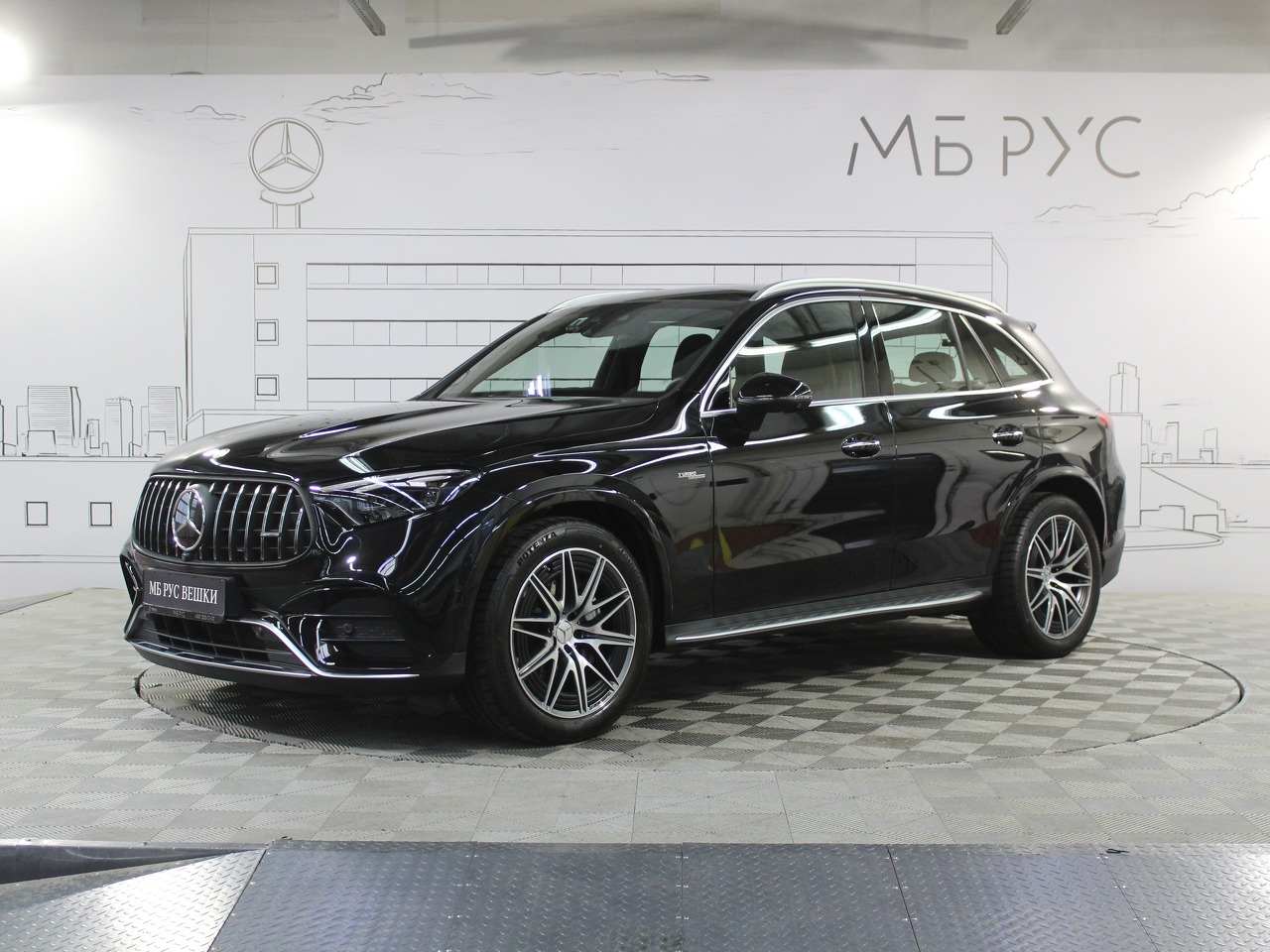 Mercedes-Benz GLC AMG II поколение (X254) 2.0 AT 4WD (421 л.с.) Base Чёрный 2024 