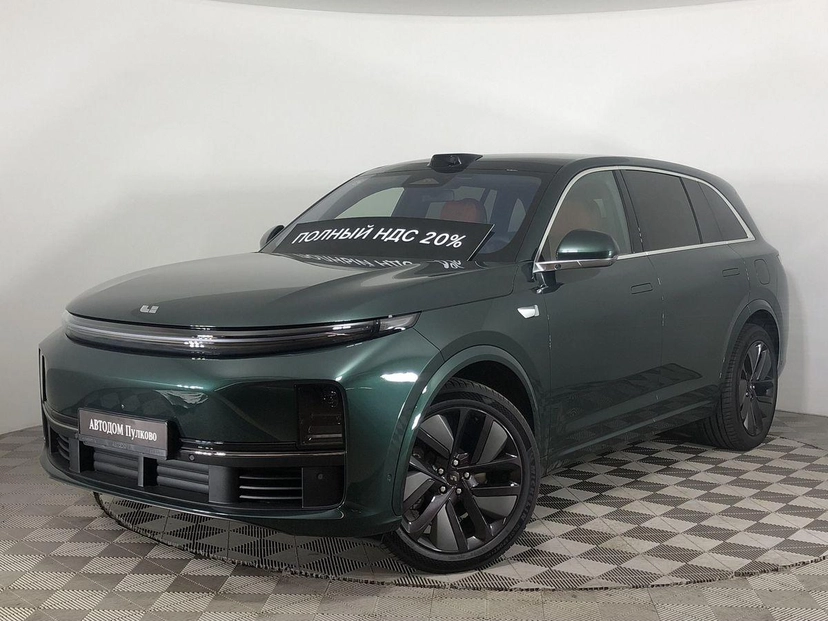 Автомобиль Li Auto L7 I поколение 1.5hyb AT 4WD (449 л.с.) Max Зелёный 2023 с пробегом 20 км