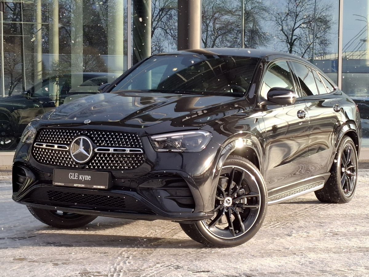 Автомобиль Mercedes-Benz GLE coupe II (C167) [рестайлинг] 300 2.0d AT 4Matic (269 л.с.) Base Чёрный 2025 