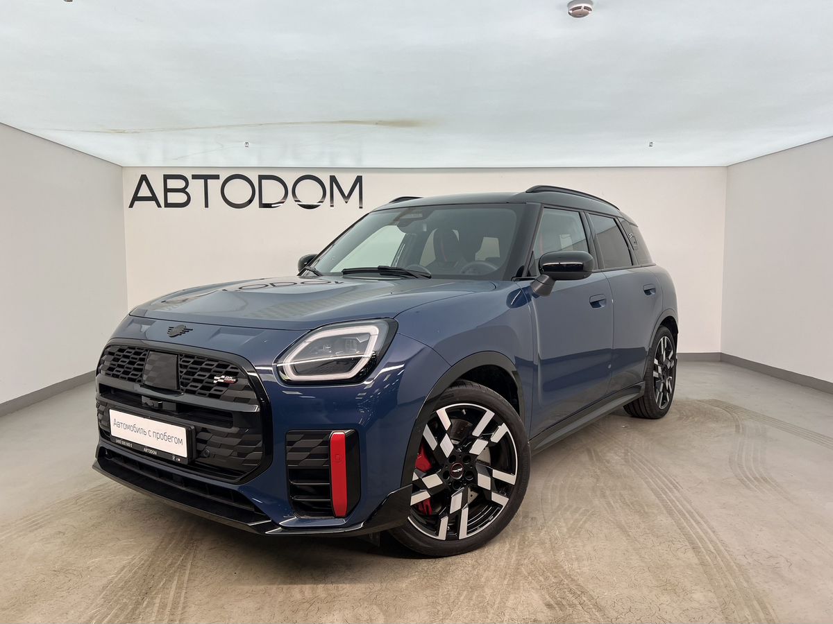 Автомобиль MINI Countryman III поколение (U25) John Cooper Works 2.0 AMT 4WD (300 л.с.) John Cooper Works Trim Синий 2024 с пробегом 3 950 км