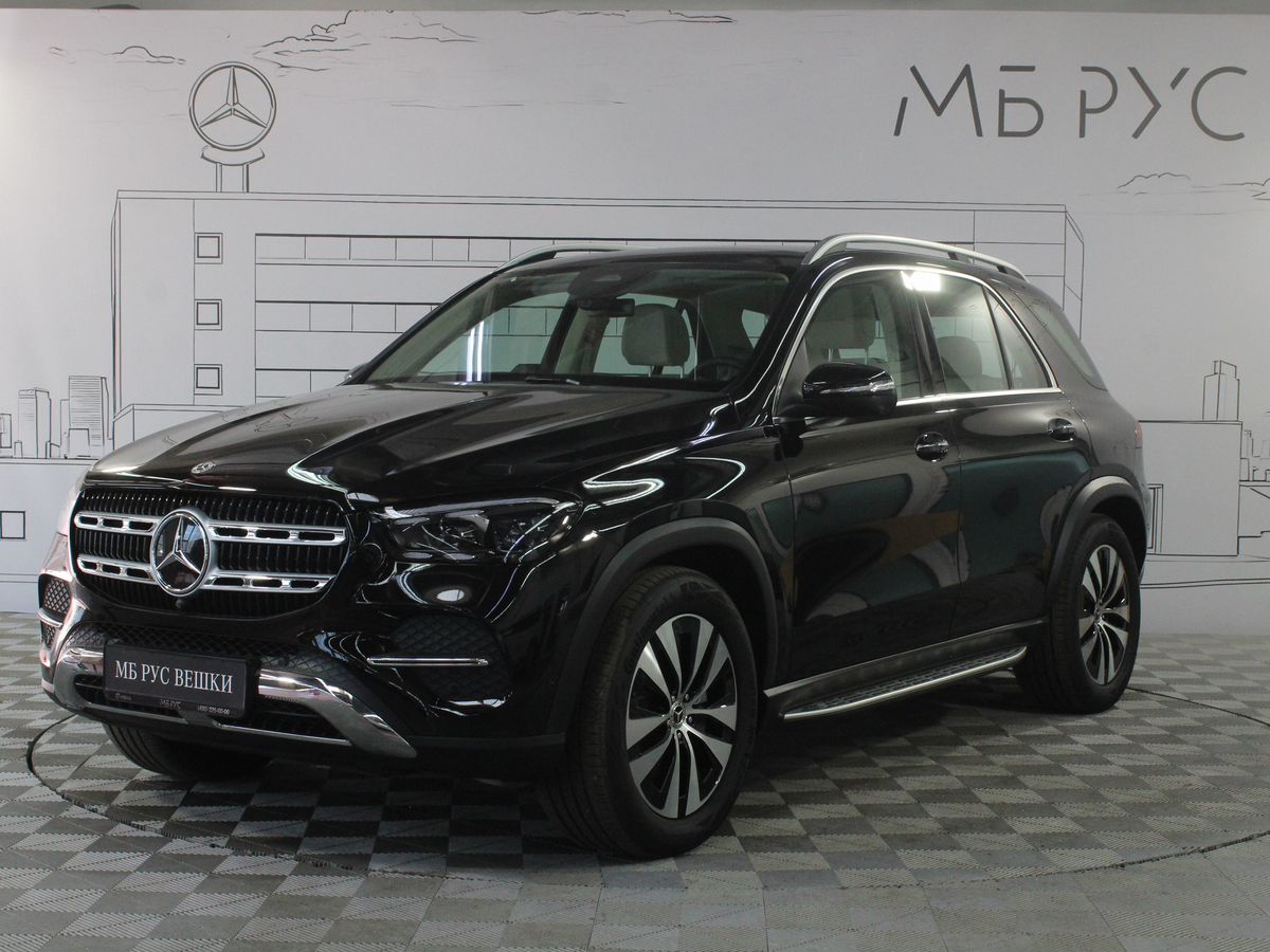 Автомобиль Mercedes-Benz GLE II (V167) [рестайлинг] 300 2.0d AT 4Matic (269 л.с.) Base Чёрный 2025 с пробегом 26 км