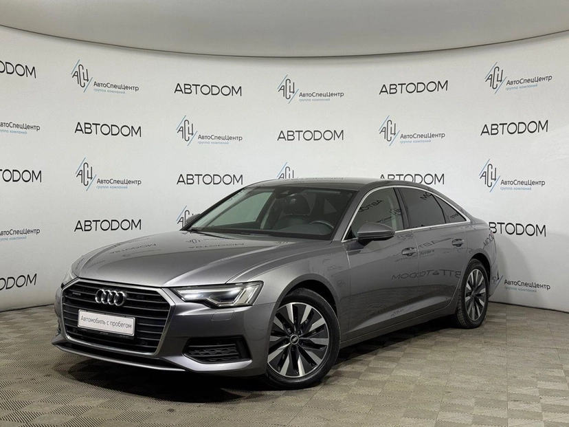 Автомобиль Audi A6 V поколение (C8) 2.0 AMT (245 л.с.) Импорт Серый 2020 с пробегом 147 219 км