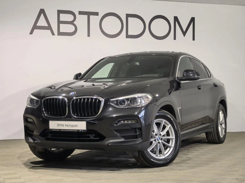 BMW X4 II поколение (G02) 2.0 AT 4WD (184 л.с.) Lifestyle Чёрный 2020 с пробегом 78 337 км