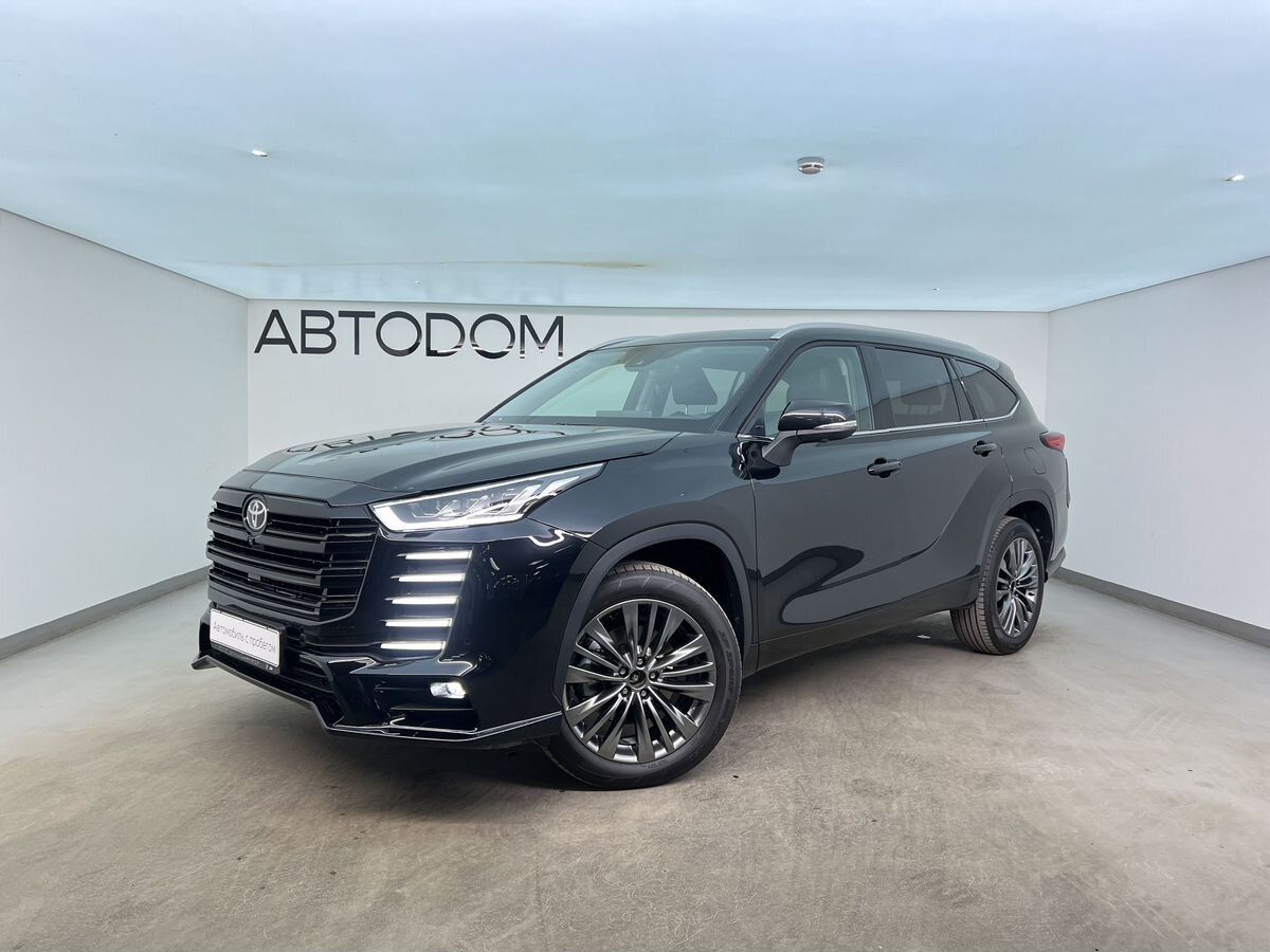 Toyota Highlander IV поколение 2.0 AT 4WD (248 л.с.) Luxury Чёрный 2026 