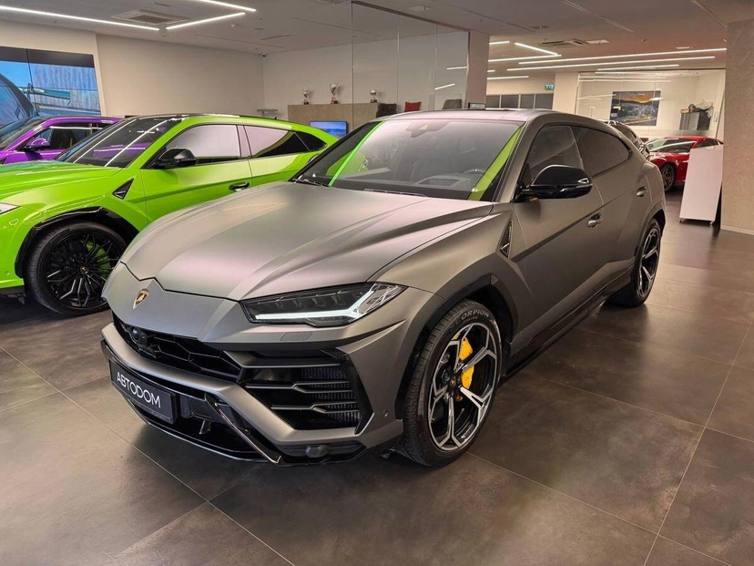 Автомобиль Lamborghini Urus I поколение 4.0 AT 4WD (650 л.с.) Individual Серый 2021 с пробегом 44 096 км