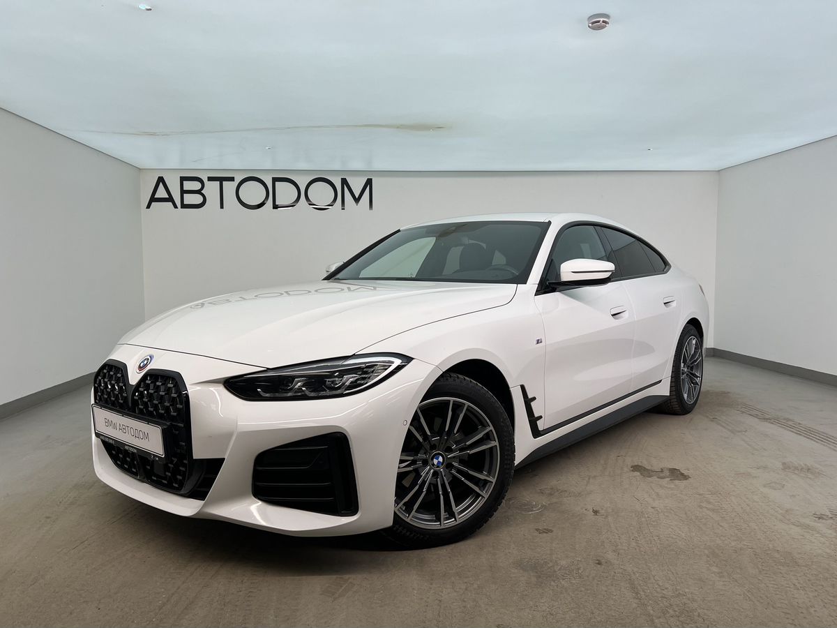 Автомобиль BMW 4 серии II поколение (G22/G23/G26) 420 2.0d AT 4WD (190 л.с.) M Sport Pro Белый 2022 с пробегом 36 032 км