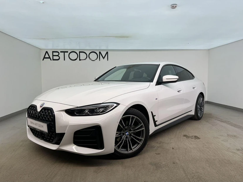 Автомобиль BMW 4 серии II поколение (G22/G23/G26) 420 2.0d AT 4WD (190 л.с.) M Sport Pro Белый 2022 с пробегом 36 032 км
