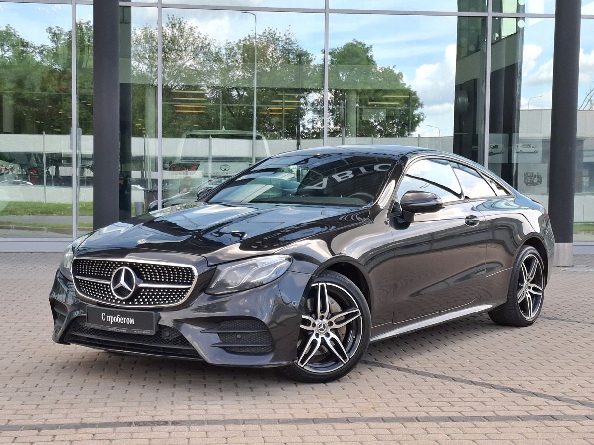 Mercedes-Benz E-Класс V поколение (W213/S213/C238) 200 2.0 AT 4Matic (184 л.с.) Sport Чёрный 2017 с пробегом 76 511 км