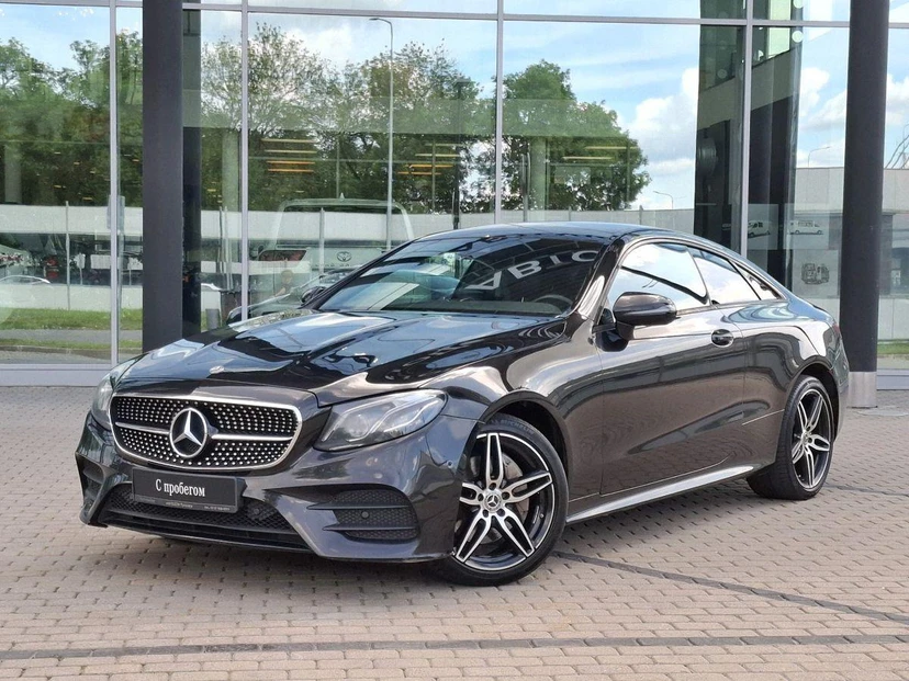 Mercedes-Benz E-Класс V поколение (W213/S213/C238) 200 2.0 AT 4Matic (184 л.с.) Sport Чёрный 2017 с пробегом 76 511 км