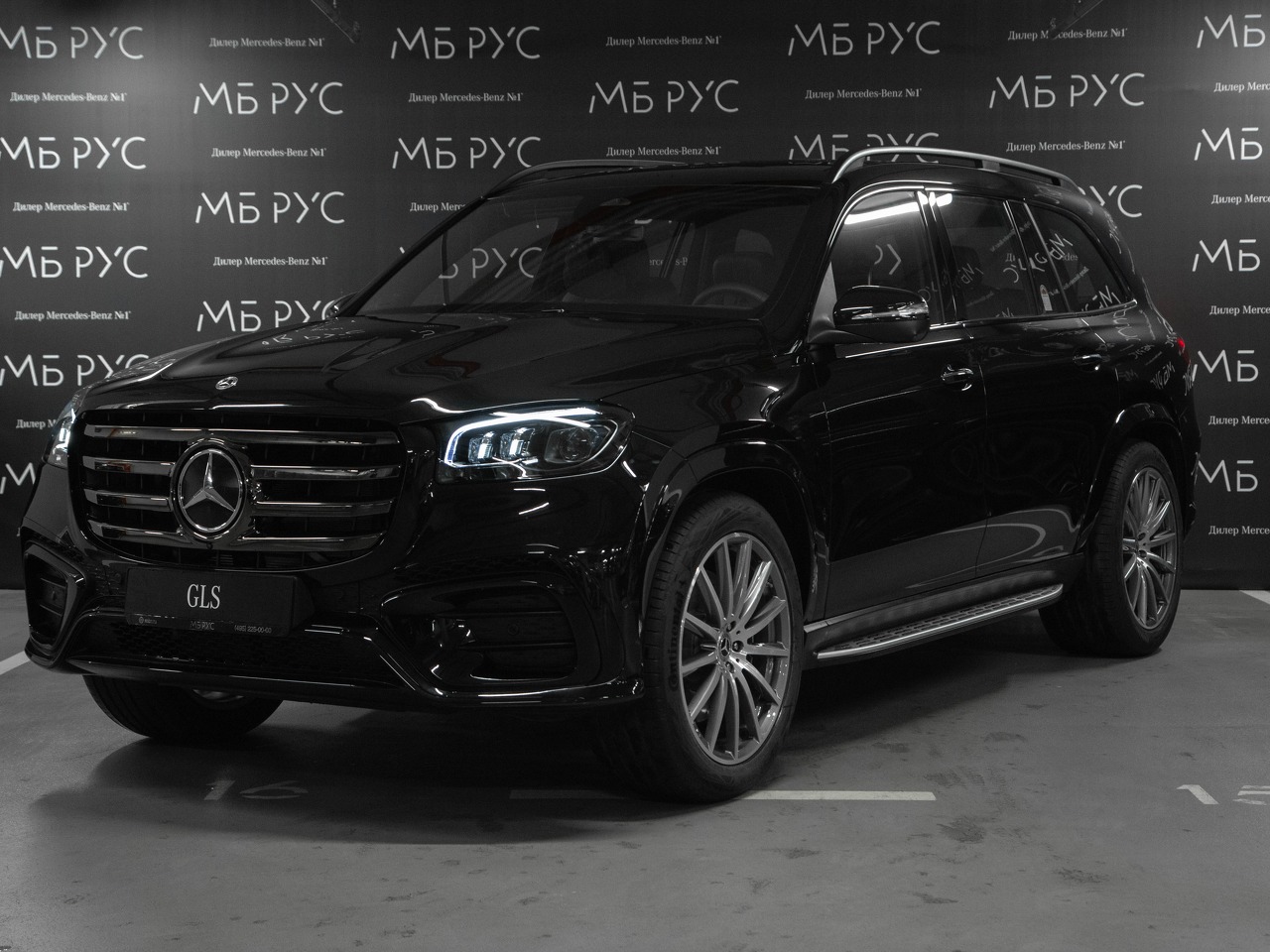 Mercedes-Benz GLS II (X167) [рестайлинг] 450 3.0 AT 4Matic (381 л.с.) Base Чёрный 2026 