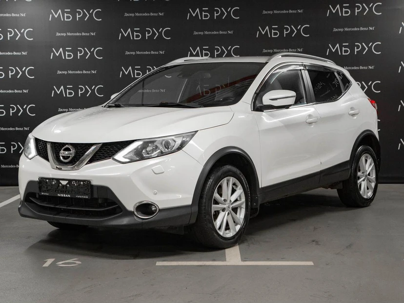 Nissan Qashqai II поколение 2.0 CVT 4WD (144 л.с.) LE Белый 2017 с пробегом 166 985 км