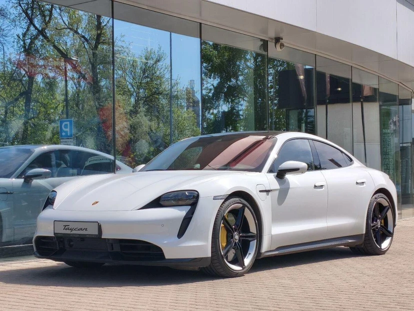 Porsche Taycan I поколение Turbo Electro AT 4WD (500 кВт) Turbo Белый 2021 с пробегом 40 869 км