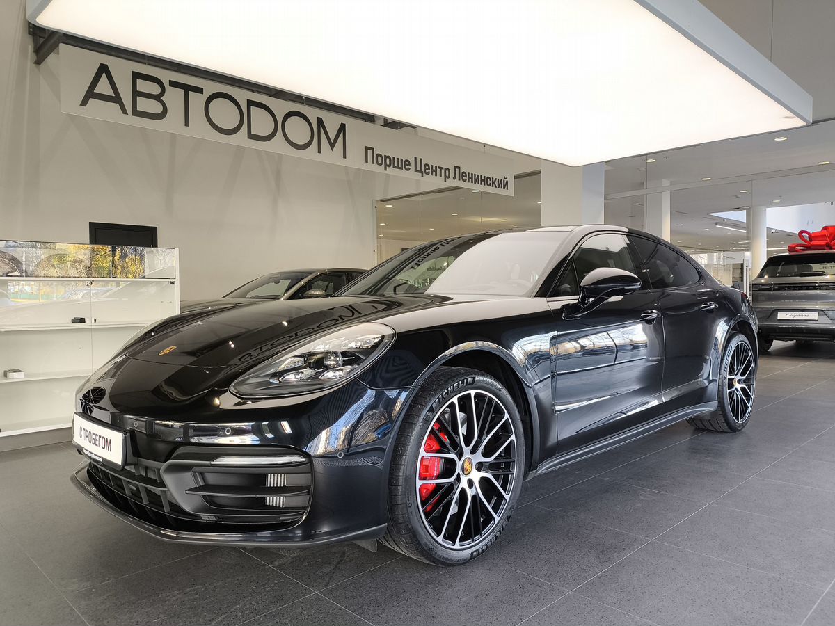 Porsche Panamera II [рестайлинг] 4S 2.9 AMT 4WD (450 л.с.) Base Чёрный 2023 с пробегом 35 000 км