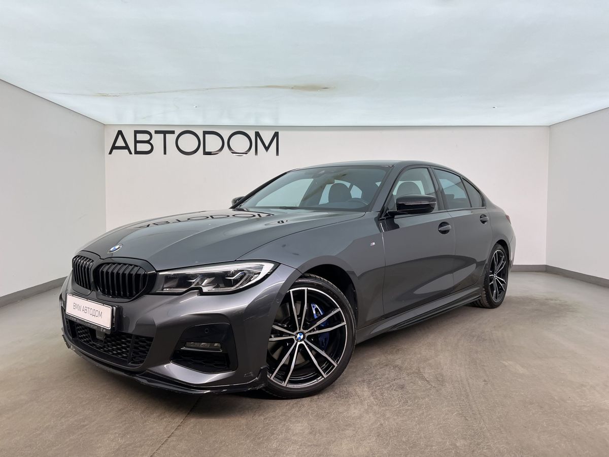 BMW 3 серии VII поколение (G20/G21/G28) 320 2.0d AT 4WD (190 л.с.) M Sport Pro Серый 2021 с пробегом 36 500 км