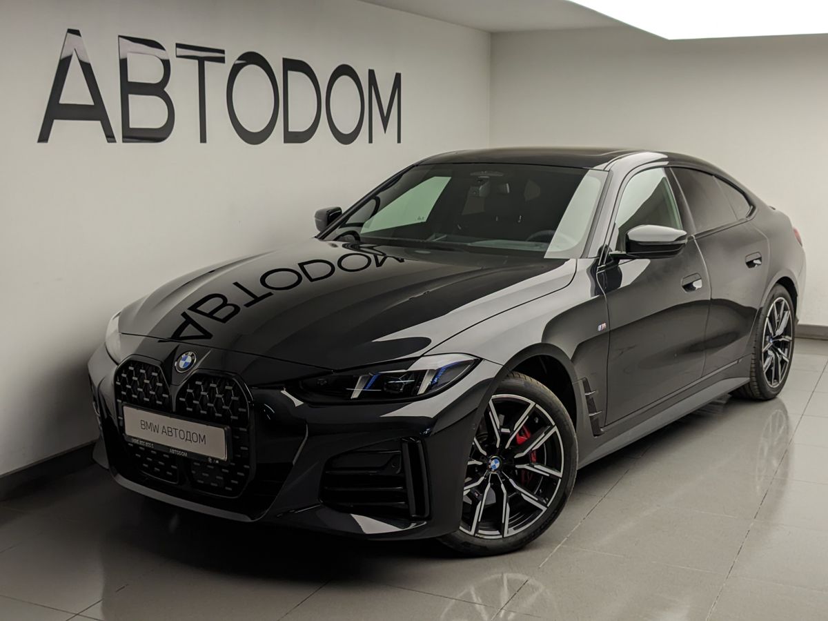BMW 4 серии II (G22/G23/G26) [рестайлинг] 2.0 AT (184 л.с.) M Sport Чёрный 2025 с пробегом 10 300 км