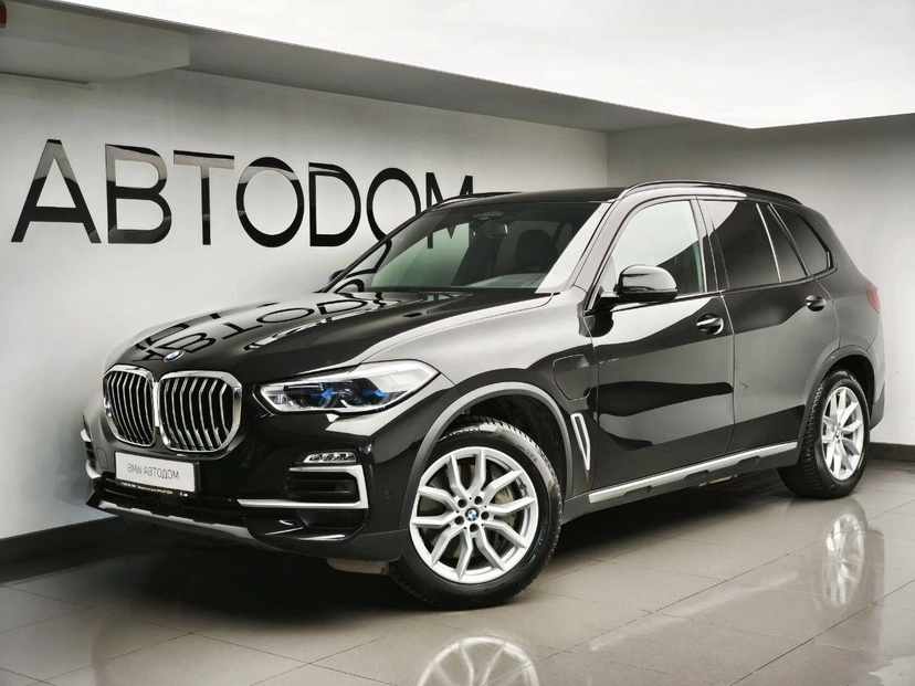 Автомобиль BMW X5 IV поколение (G05) 3.0hyb AT 4WD (394 л.с.) Base Чёрный 2020 с пробегом 92 961 км