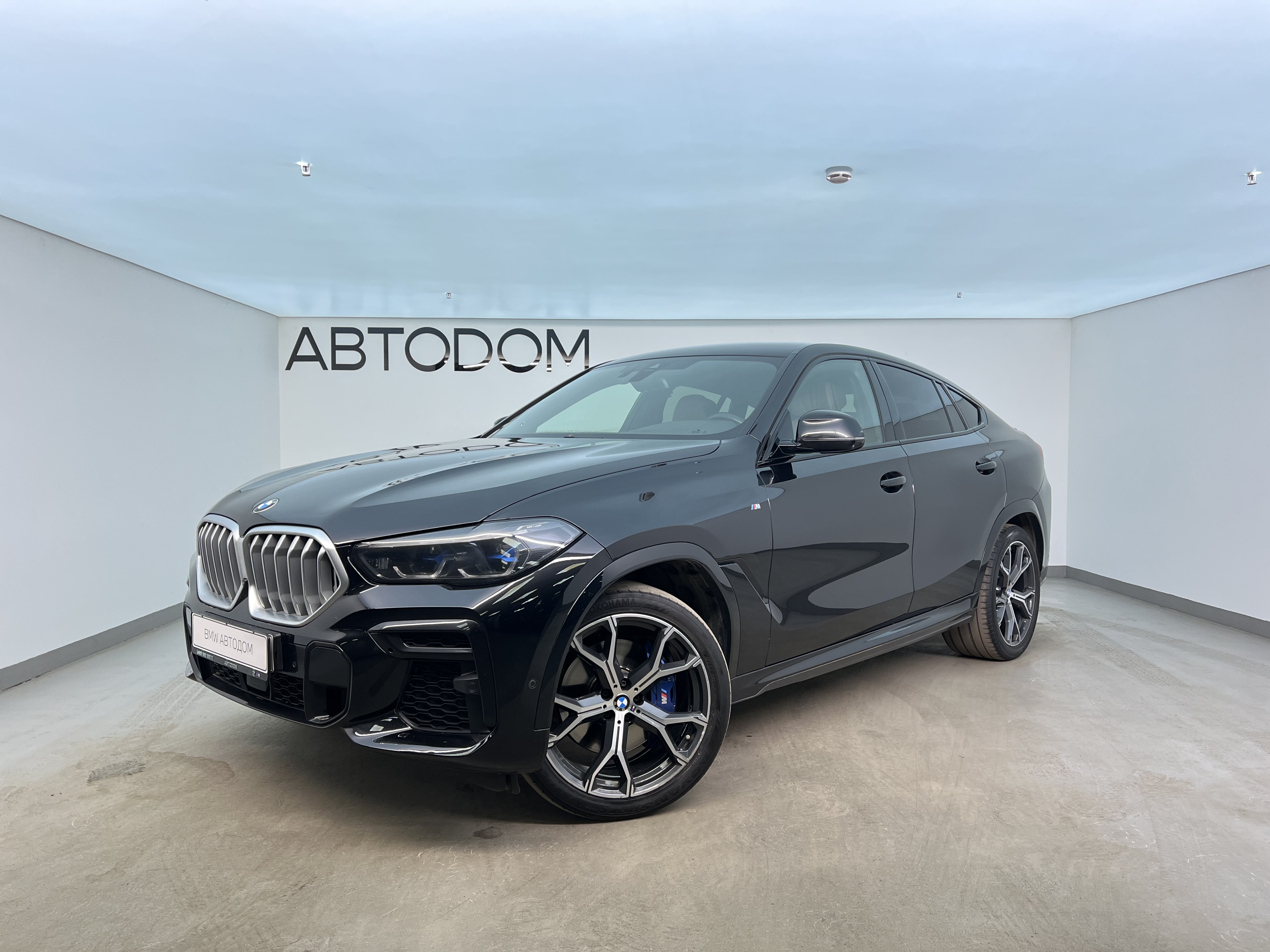 Автомобиль BMW X6 III поколение (G06) 3.0d AT 4WD (249 л.с.) M Sport Pro Чёрный 2021 с пробегом 135 000 км
