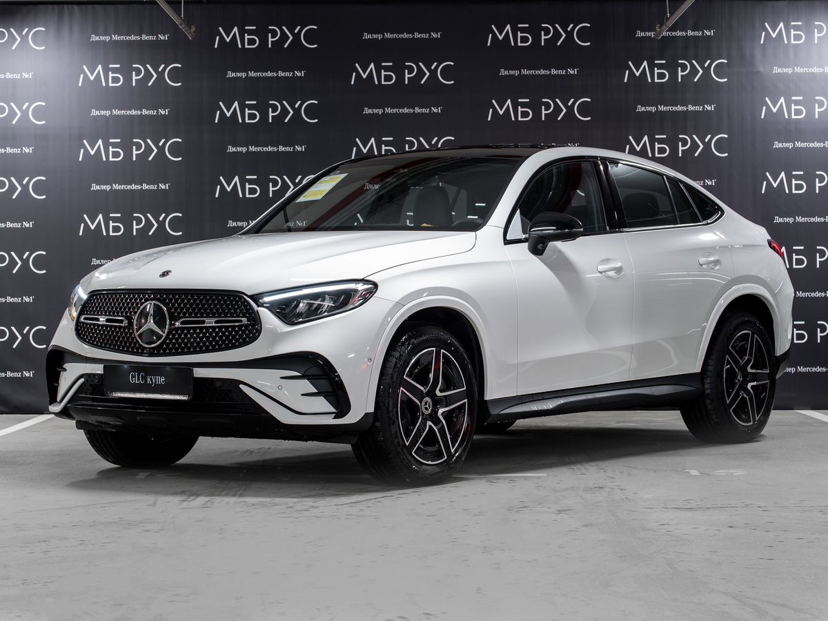 Автомобиль Mercedes-Benz GLC coupe II поколение (C254) 2.0 AT 4Matic (204 л.с.) Base Белый 2025 с пробегом 20 км