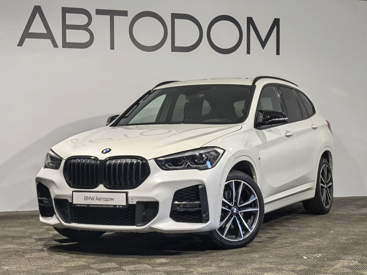 Автомобиль BMW X1 II (F48) [рестайлинг] 2.0 AT 4WD (192 л.с.) M Sport Белый 2020 с пробегом 56 097 км