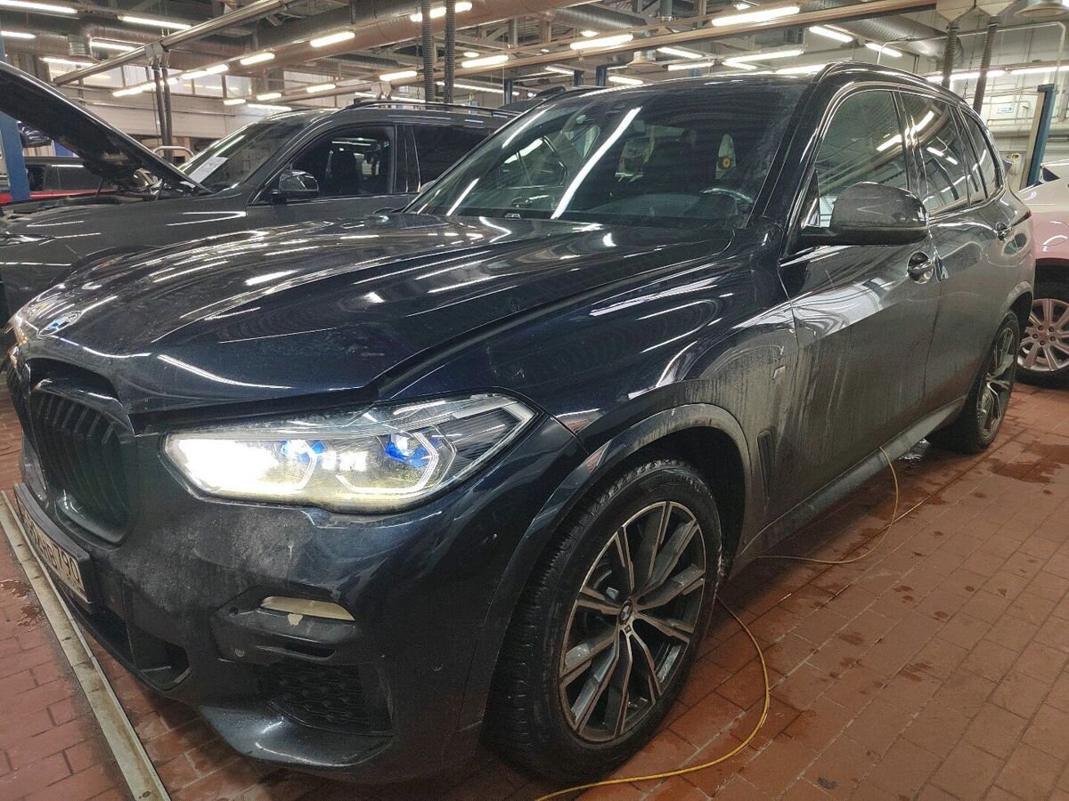 Автомобиль BMW X5 IV поколение (G05) 3.0d AT 4WD (340 л.с.) M Sport Pro Чёрный 2020 с пробегом 96 702 км