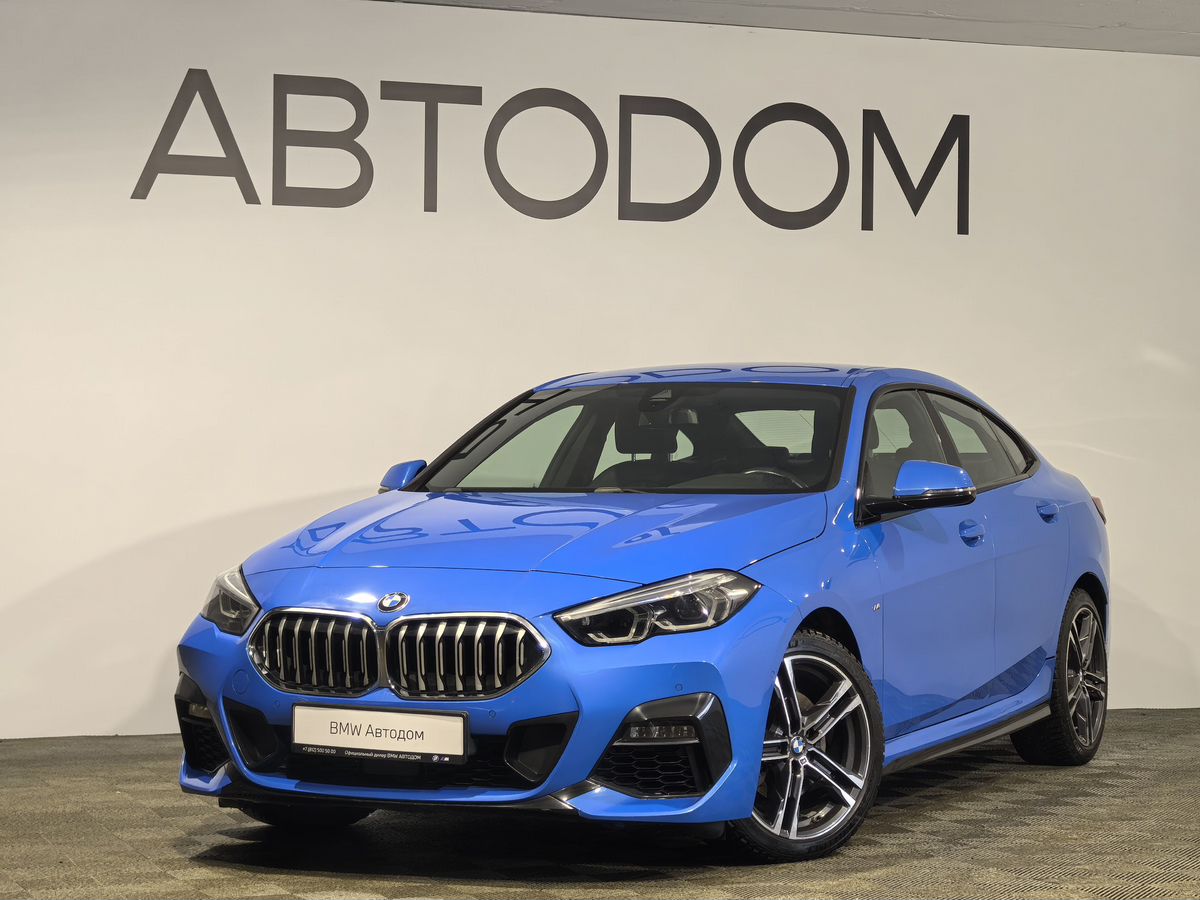 Автомобиль BMW 2 серии II поколение (F44) 1.5 AMT (140 л.с.) M Sport Синий 2020 с пробегом 53 302 км