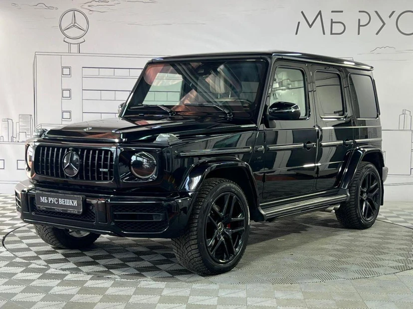 Автомобиль Mercedes-Benz G-Класс III поколение (W463) 500 4.0 AT 4Matic (422 л.с.) Base Чёрный 2019 с пробегом 107 161 км