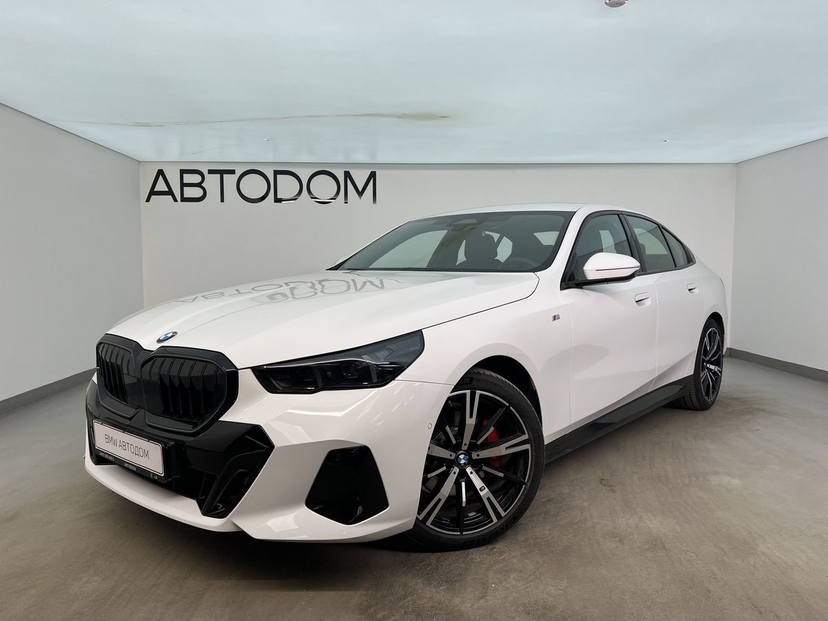 Автомобиль BMW 5 серии VIII поколение (G60) 2.0d AT 4WD (197 л.с.) Base Белый 2025 с пробегом 6 220 км