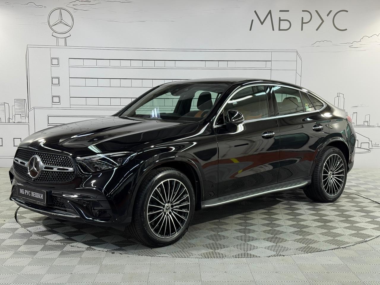 Автомобиль Mercedes-Benz GLC coupe II поколение (C254) 2.0 AT 4Matic (258 л.с.) Base Чёрный 2025 