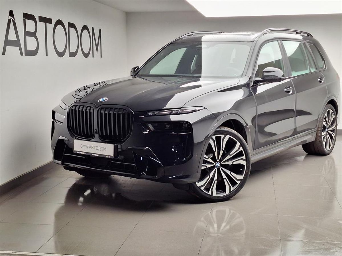 BMW X7 I (G07) [рестайлинг] 3.0d AT 4WD (340 л.с.) M Sport Pro Чёрный 2025 