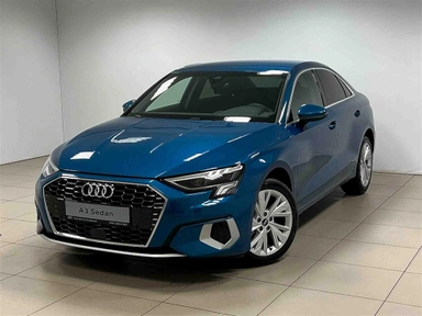 Автомобиль Audi A3 IV поколение (8Y) 1.4 AT (150 л.с.) Design Синий 2022