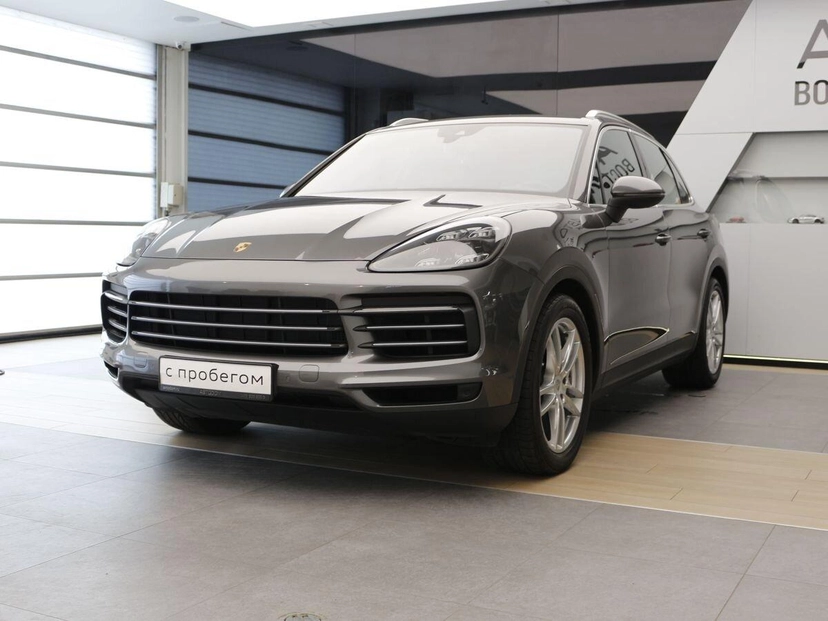 Автомобиль Porsche Cayenne III поколение 3.0 AT 4WD (340 л.с.) Импорт Серый 2019 с пробегом 69 469 км