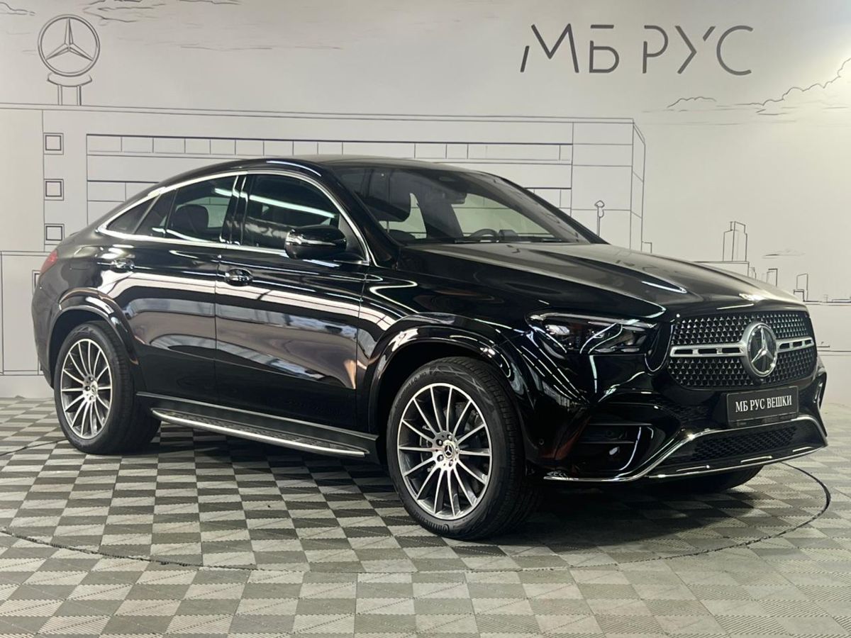 Автомобиль Mercedes-Benz GLE coupe II (C167) [рестайлинг] 2.5 AT 4Matic (367 л.с.) GLE 450 4MATIC Чёрный 2025 с пробегом 58 км