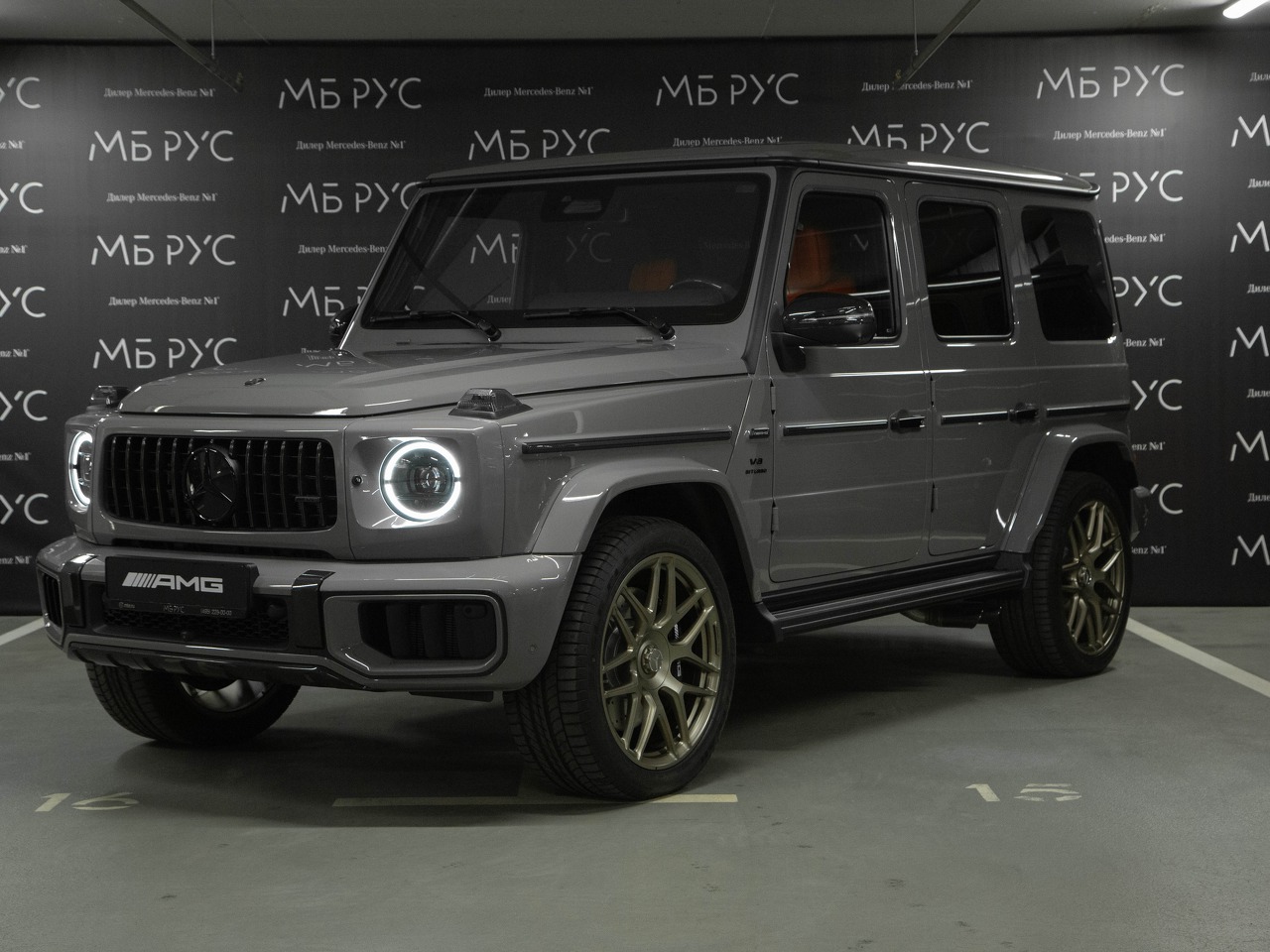 Mercedes-Benz G-Класс AMG II (W463) [рестайлинг] G 63 4.0 AT 4Matic (585 л.с.) AMG G 63 Серый 2026 