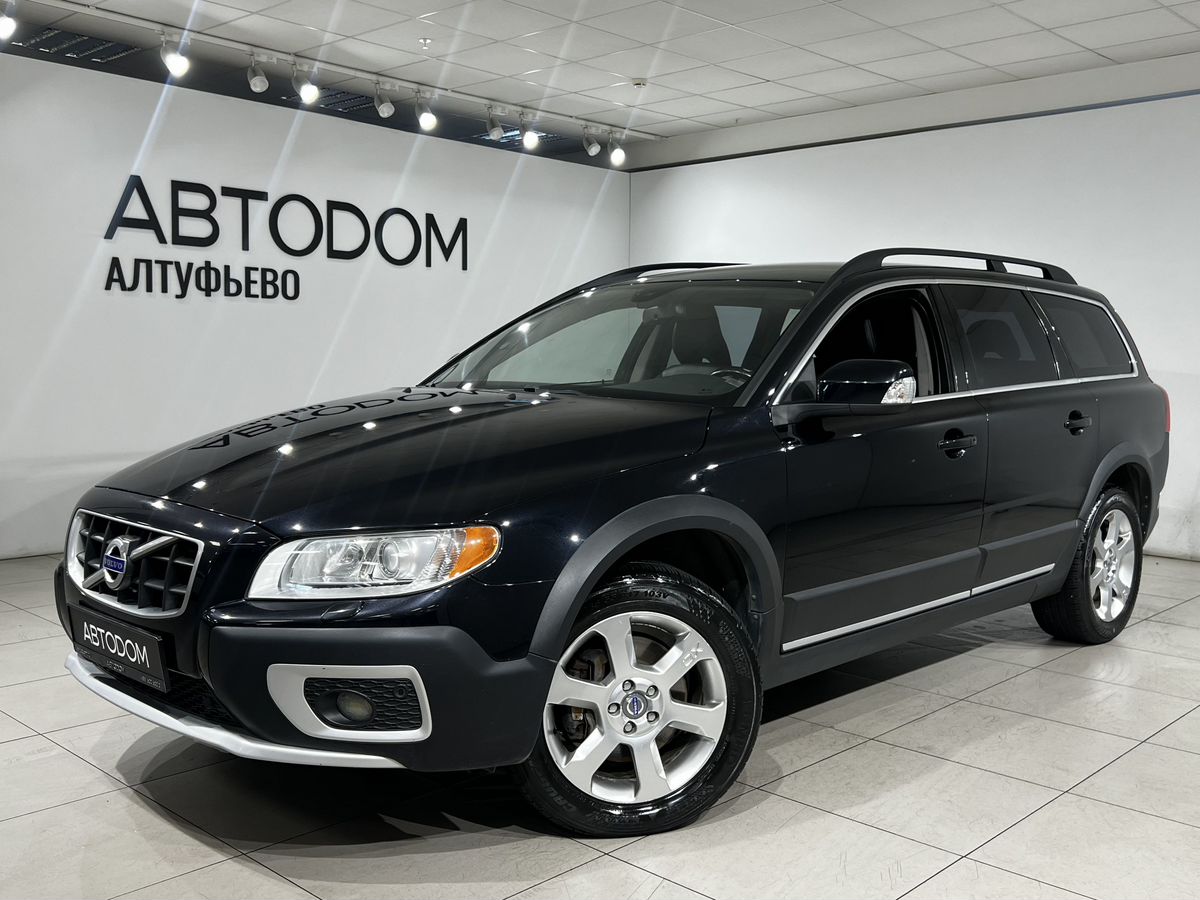 Volvo XC70 II поколение 2.4d AT 4WD (205 л.с.) Стандарт Чёрный 2010 с пробегом 183 463 км