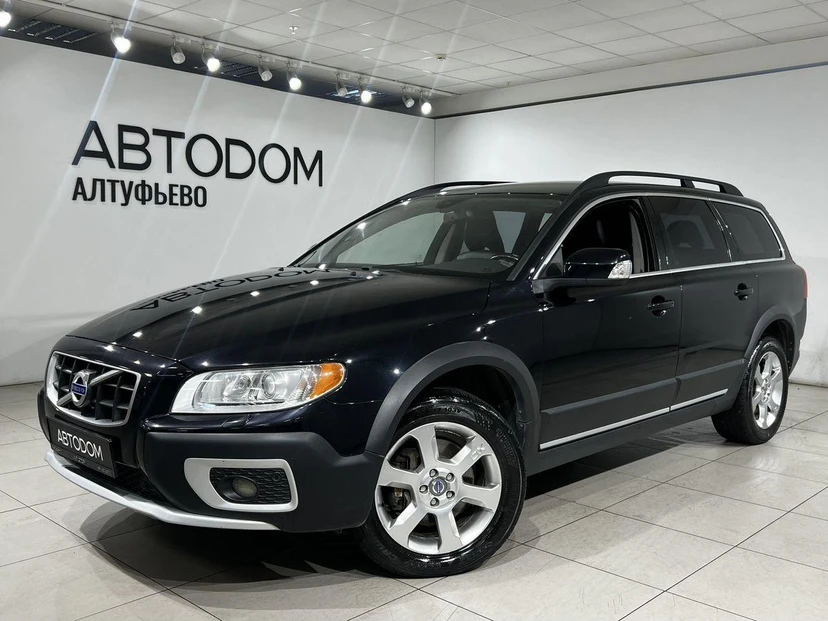 Volvo XC70 II поколение 2.4d AT 4WD (205 л.с.) Стандарт Чёрный 2010 с пробегом 183 463 км