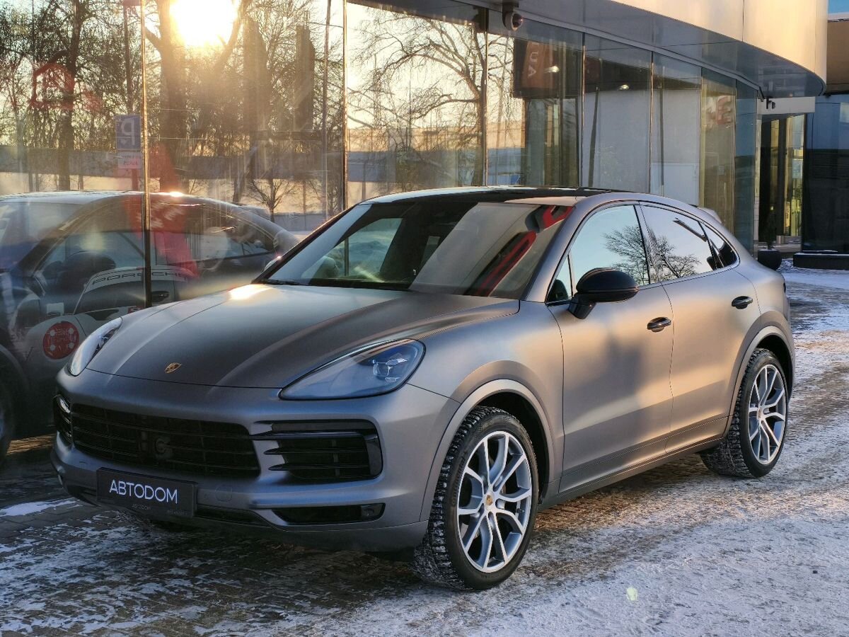 Автомобиль Porsche Cayenne III поколение 3.0 AT 4WD (340 л.с.) Platinum Edition Серый 2022 с пробегом 60 899 км