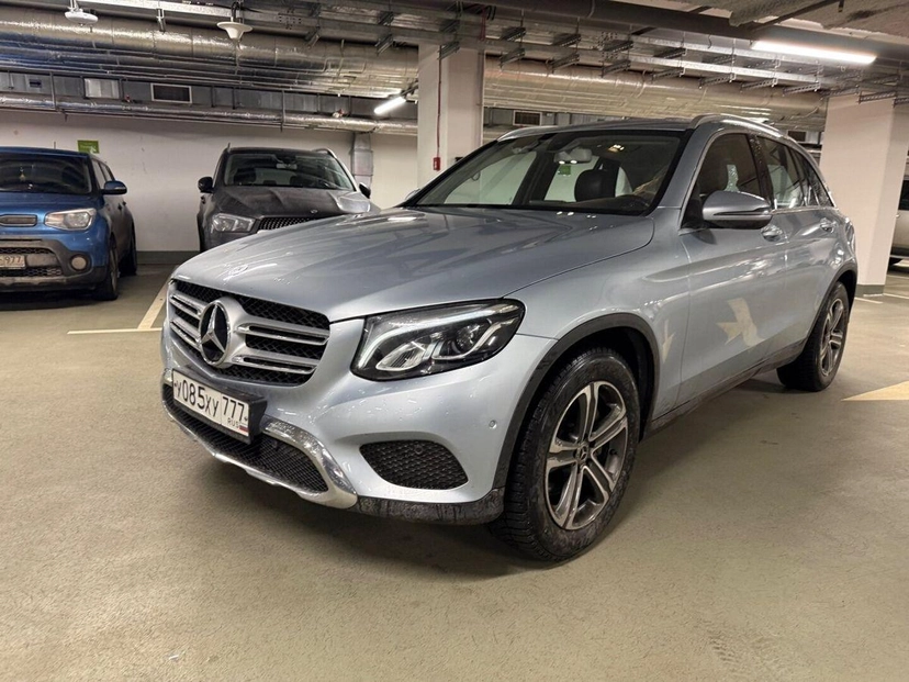Автомобиль Mercedes-Benz GLC I поколение (X253) 250 2.0 AT 4Matic (211 л.с.) Особая серия Серебристый 2017 с пробегом 58 433 км