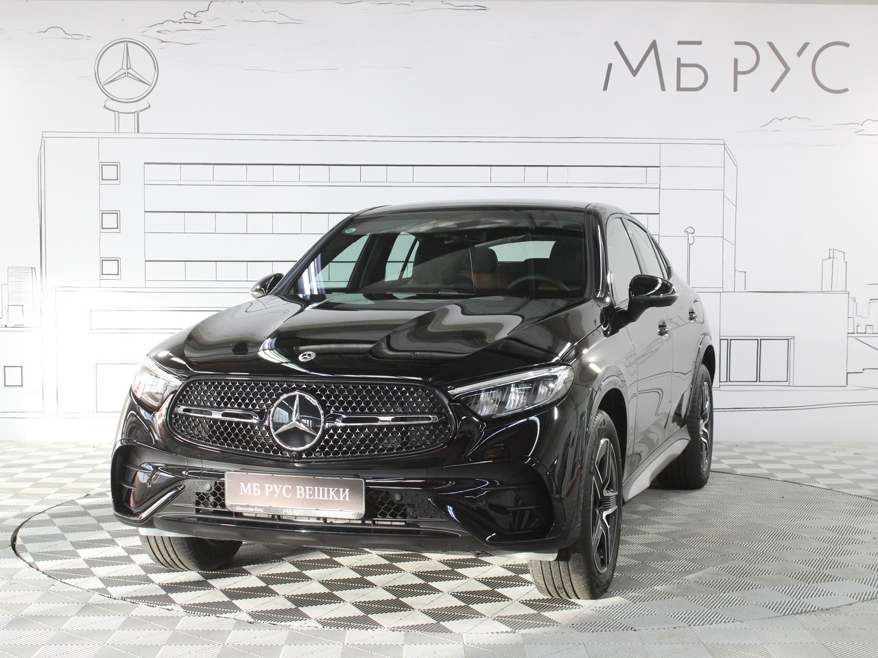 Автомобиль Mercedes-Benz GLC coupe II поколение (C254) 2.0 AT 4Matic (204 л.с.) Base Чёрный 2025 