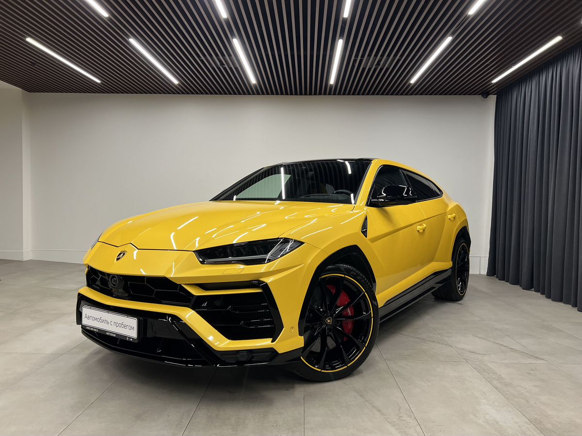 Lamborghini Urus I поколение 4.0 AT 4WD (650 л.с.) Individual Жёлтый 2022 с пробегом 21 627 км