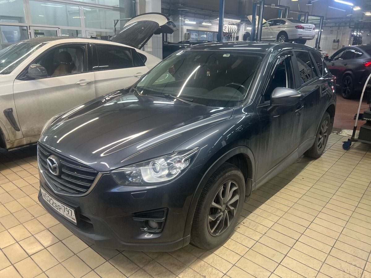 Mazda CX-5 I [рестайлинг] 2.5 AT 4WD (192 л.с.) Active+ Серый 2017 с пробегом 118 019 км