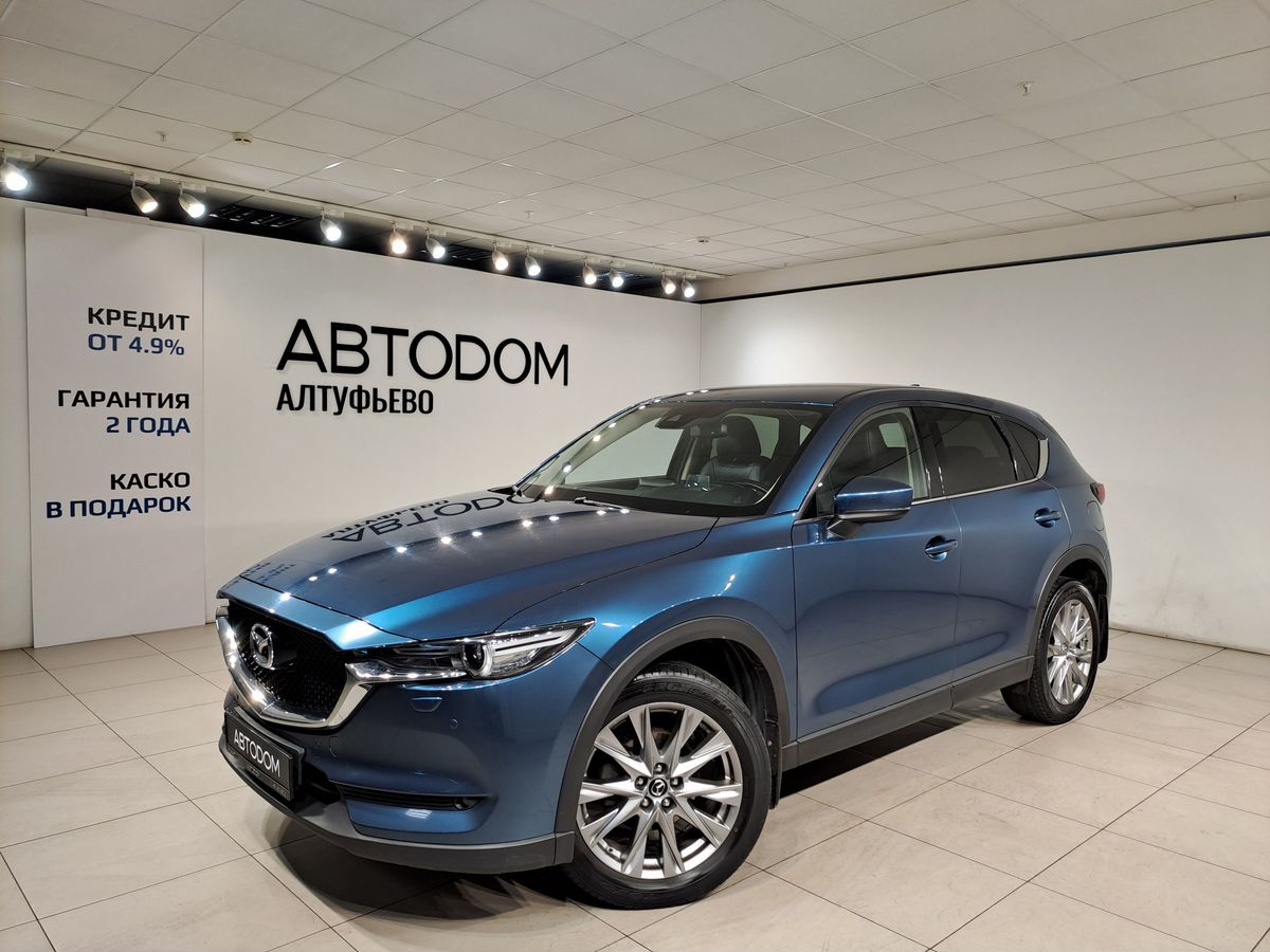 Mazda CX-5 II поколение 2.0 AT 4WD (150 л.с.) Supreme Синий 2020 с пробегом 97 218 км