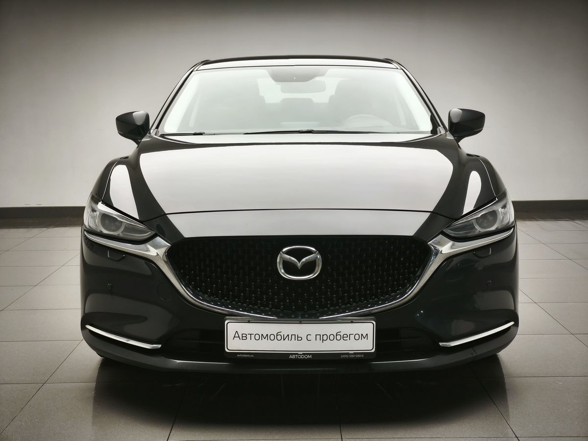 Автомобиль Mazda 6 III (GJ) [2-й рестайлинг] 2.5 AT (194 л.с.) Supreme Plus Чёрный 2021 с пробегом 102 420 км
