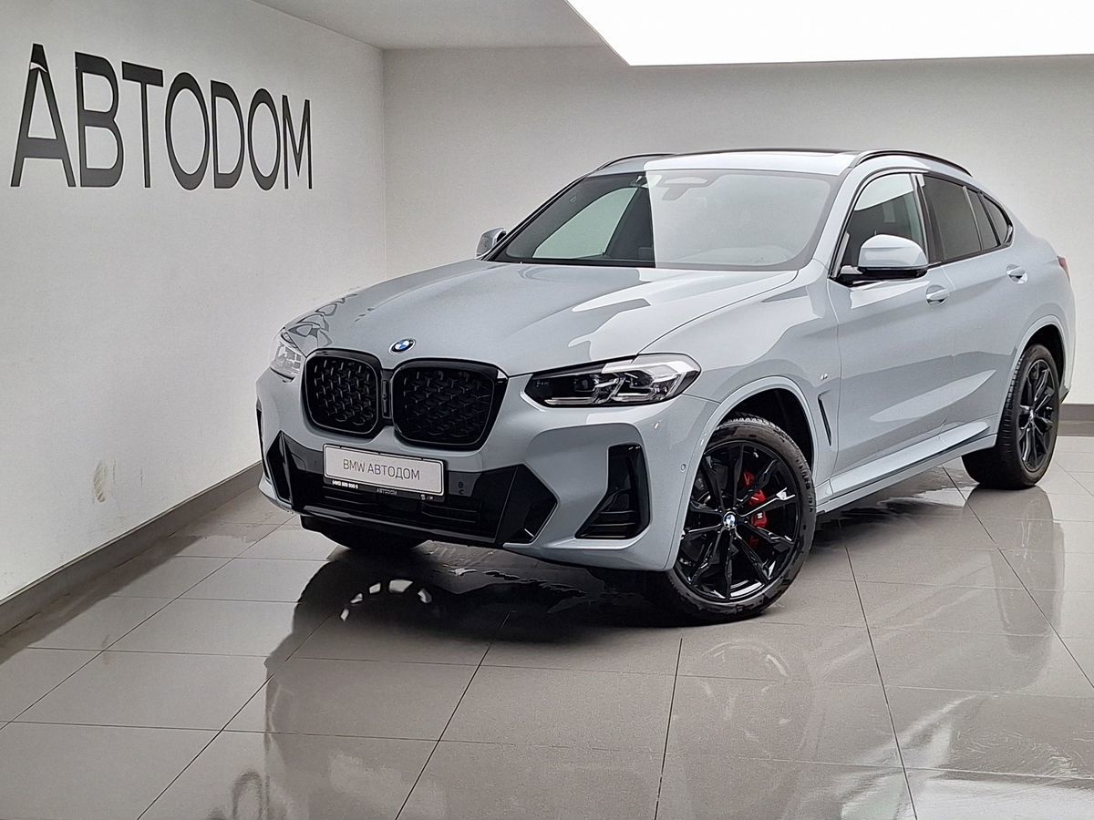 BMW X4 II (G02) [рестайлинг] 2.0 AT 4WD (184 л.с.) Base Серый 2025 