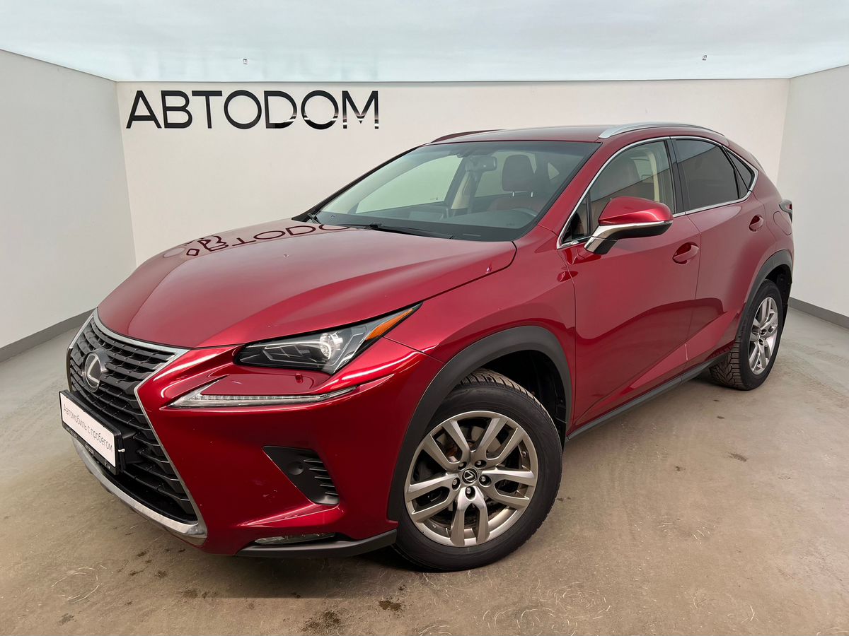 Автомобиль Lexus NX I [рестайлинг] 2.0 AT 4WD (238 л.с.) Base Красный 2018 с пробегом 70 323 км