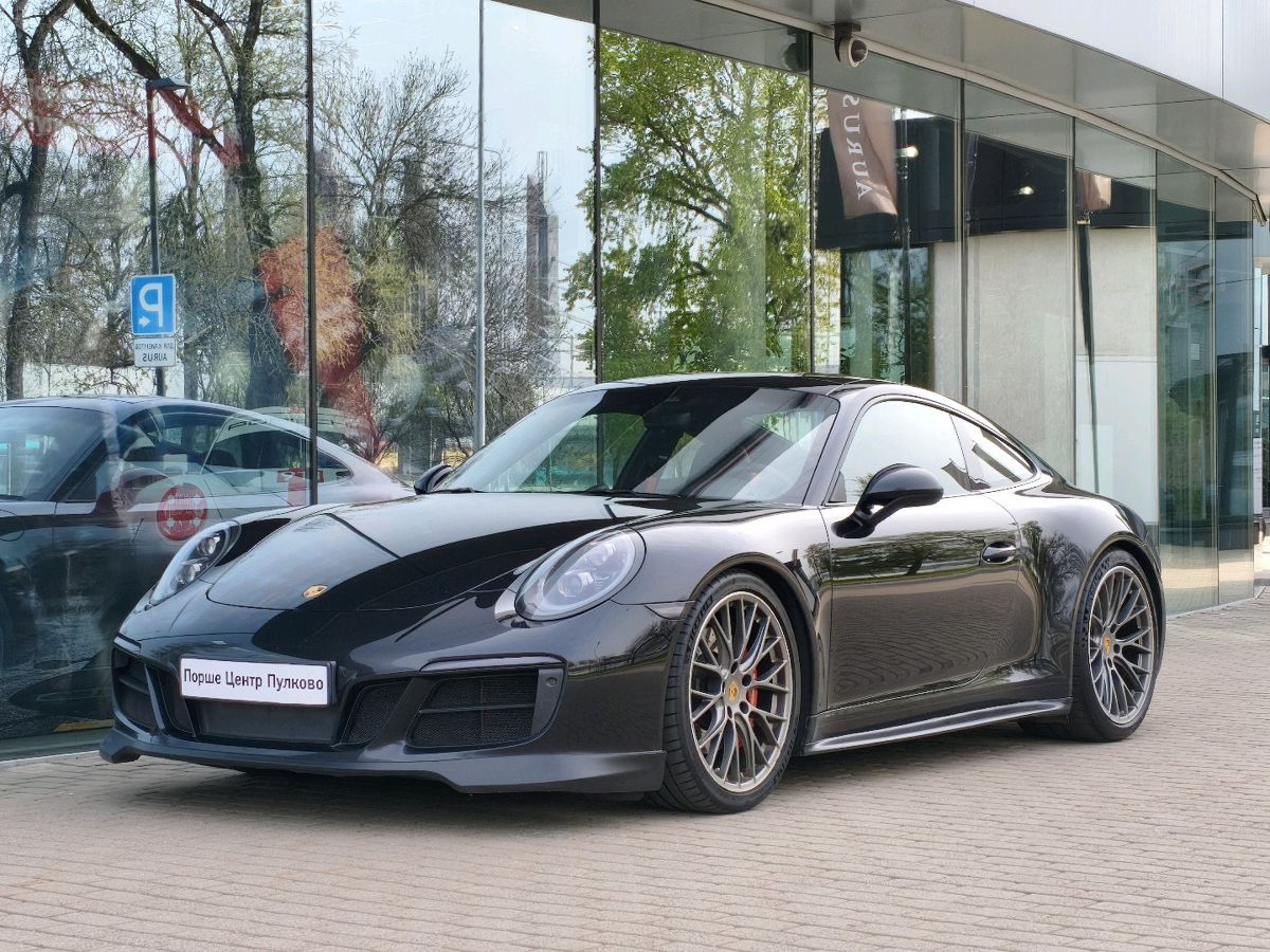 Porsche 911 VII (991) [рестайлинг] Carrera 4S 3.0 AMT 4WD (420 л.с.) Carrera 4S Чёрный 2017 с пробегом 64 127 км
