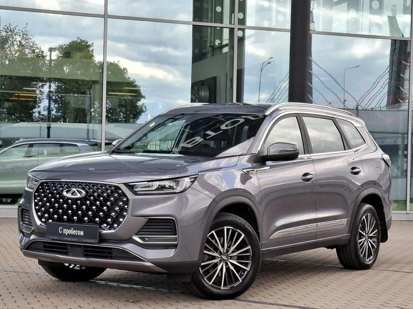 CHERY Tiggo 8 Pro Max I поколение 2.0 AMT 4WD (197 л.с.) Dreamline Серый 2023 с пробегом 38 970 км