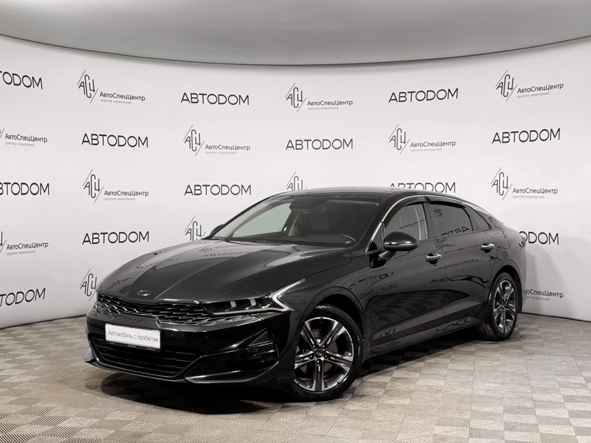Автомобиль Kia K5 III поколение 2.5 AT (194 л.с.) Style Чёрный 2020 с пробегом 118 139 км