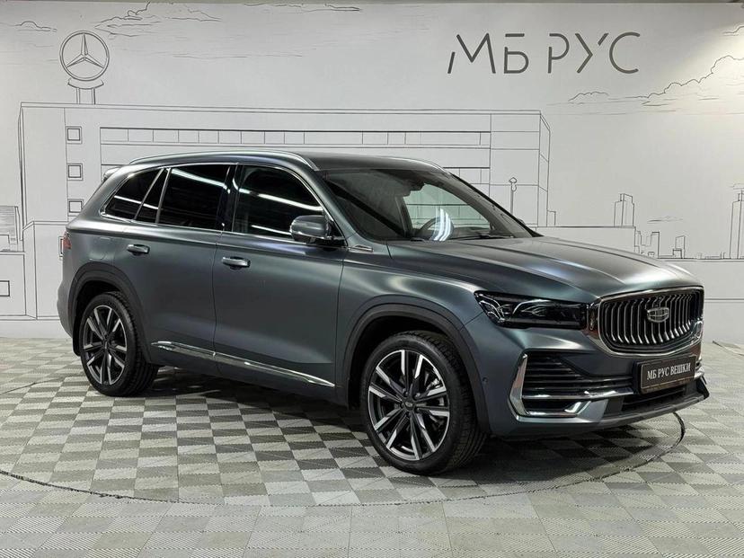 Автомобиль Geely Monjaro I поколение 2.0 AT 4WD (238 л.с.) Flagship Чёрный 2024 с пробегом 32 120 км