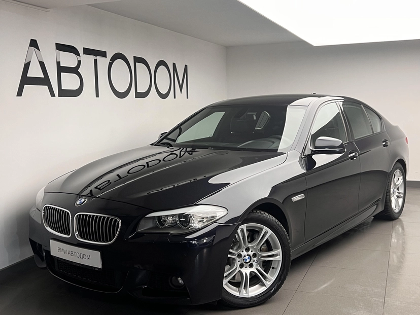 Автомобиль BMW 5 серии VI поколение (F07/F10/F11) 530 3.0d MT (245 л.с.) Base Чёрный 2011 с пробегом 273 744 км
